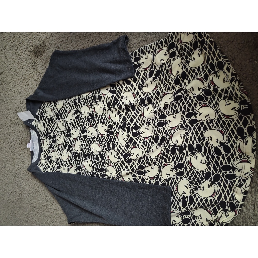 LULAROE SIZE S MICKEY TOP